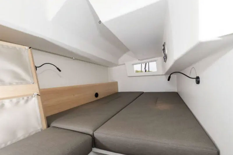 cabine pogo voilier croisière polynésie